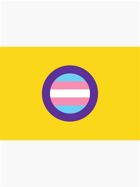 Trans Intersex Pride Flag Poster For Sale By Flagsworld Redbubble