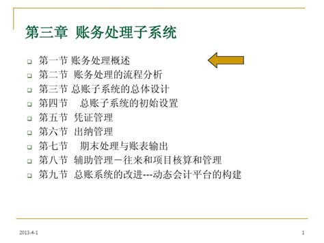 账务处理子系统word文档在线阅读与下载无忧文档