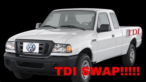 Tdi Swapping My 1998 Ford Ranger Youtube