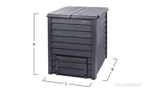 Компостер садовый Graf Thermo-Wood 600 л — Купить в Киеве на Flagma.ua ...