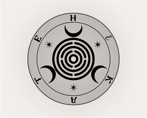 Sacred Geometry The Mother Seal Of Hekate Aka Hecate Greek Goddess Of