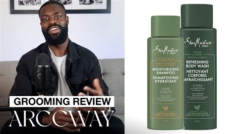 New Shea Moisture Men Moisturizing Shampoo Body Wash Review YouTube