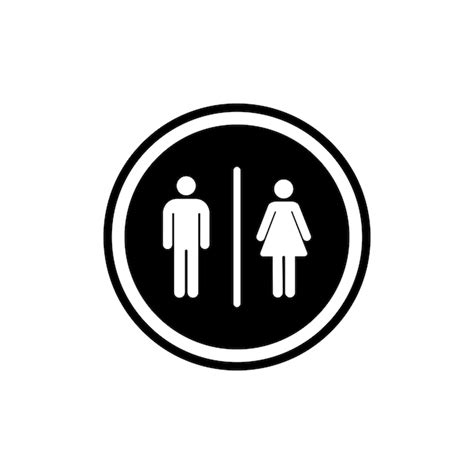 Premium Vector Toilet Icon Vector Design Template