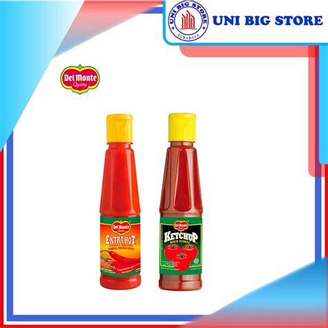 Jual Saus DELMONTE Tomat Extra Hot Sambal Sauce 135 Ml Botol Kecil Shopee Indonesia
