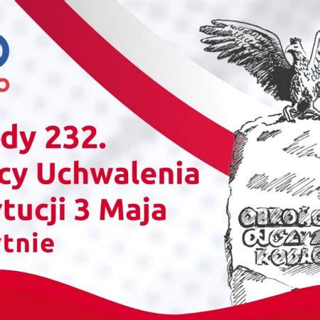 Obchody 232 Rocznicy Uchwalenia Konstytucji 3 Maja Szczytno 2023