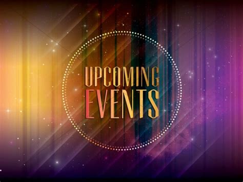 Upcoming Church Events