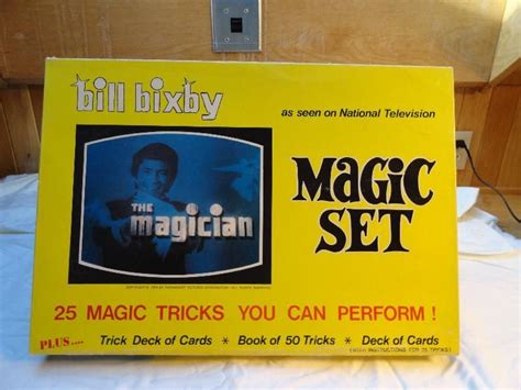 VINTAGE BILL BIXBY THE MAGICIAN MAGIC SET IN BOX The Magicians Magic