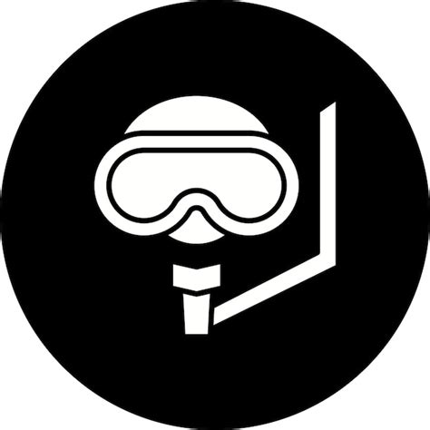 Premium Vector Diving Mask Icon