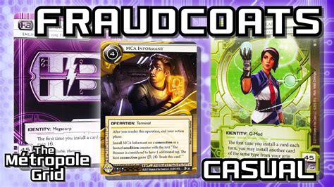 Android Netrunner Fraudcoats Etf Vs Hayley Casual Youtube