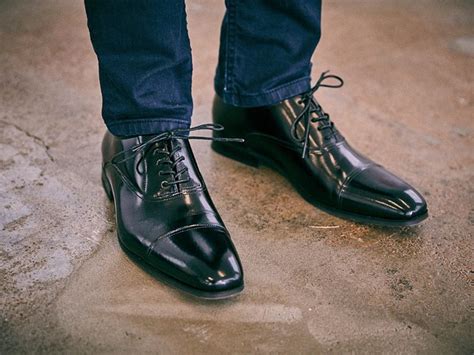 Cap Toe Oxfords Mens Oxfords Black Shoes Mens Shoes Dress Shoes