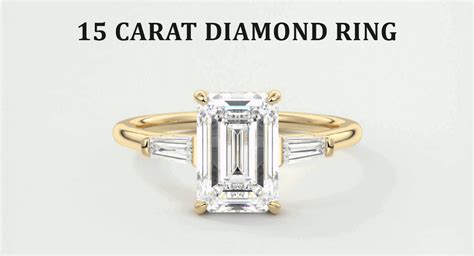 Stunning 15 Carat Diamond Ring that Set the Fashion Frenzy