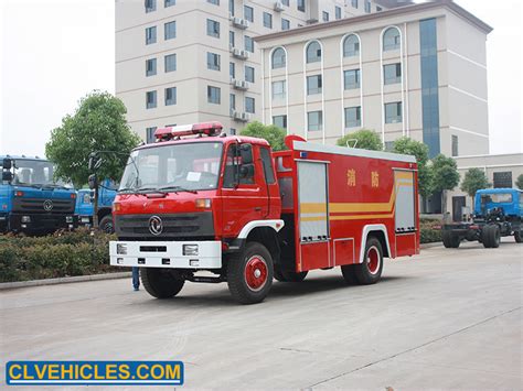 Dongfeng 4X2 LHD Rhd 6000L Water Tanker Fire Truck China Fire Truck