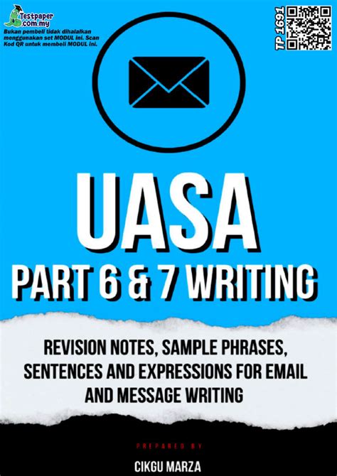 Revision Notes Uasa Part And Part Email And Message Writing