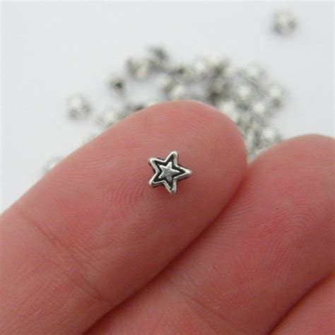 Glass Star Beads Etsy