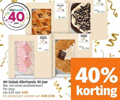 Ah Gebak Allerhande Jaar Aanbieding Bij Albert Heijn