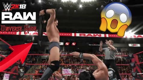 Wwe 2k18 Universe Mode Raw Plan Backfired [mexico City Mexico