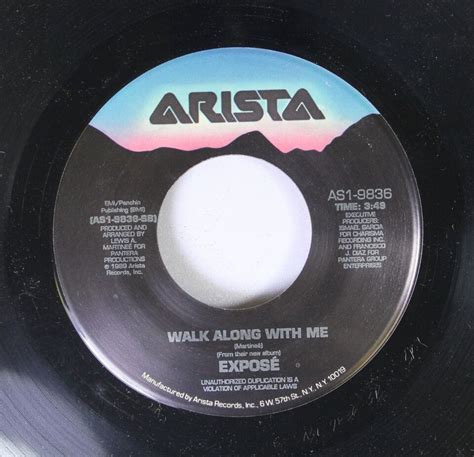 Pop 45 Expose What You Dont Know Walk Along With Me On Arista Ebay