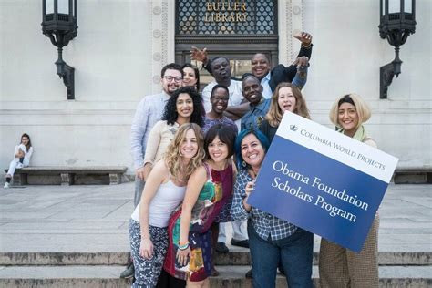 Obama Foundation Scholars Program At Columbia University