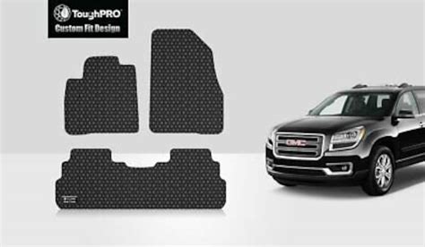 Toughpro Floor Mats Black For Gmc Acadia Denali Bench All Etsy