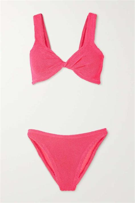 Nina Dobrev S Hot Pink Swimsuit Is Already Going Viral Who What Wear