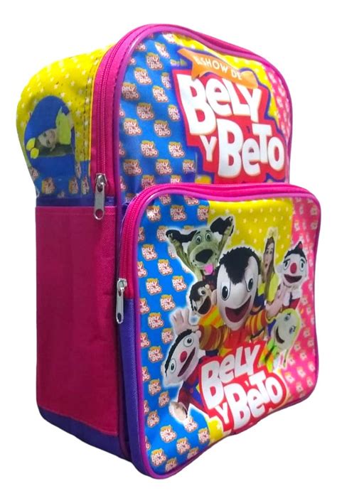 Mochila Bely Y Beto Preescolar Mod Env O Gratis