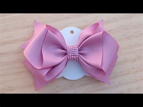 Laçarote Econômico Fácil Para iniciantes DIY PAP YouTube Bows Diy