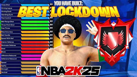 Best Lockdown Build In Nba K Legend Defense Hof Shooting Badges