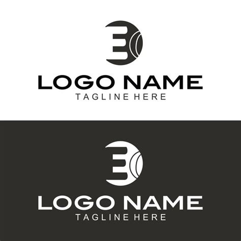 Resumo Vetorial E Letra Design De Logotipo De Marcas De Letras Iniciais