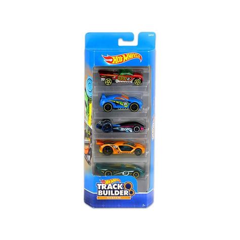 Hot Wheels 5 darabos kisautó készlet Track Builder System eMAG hu