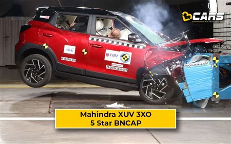 Mahindra XUV 3XO Scores 5 Stars In BNCAP Crash Tests