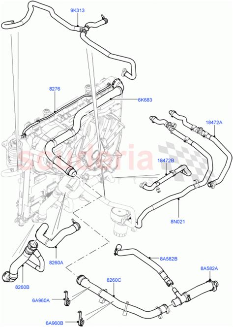 LR057616 Range Rover Sport 2014 2 0 Turbo Petrol GTDI Hose