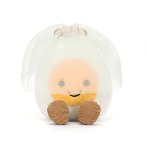 Buy Jellycat Amuseables Boiled Egg Bride Maison White