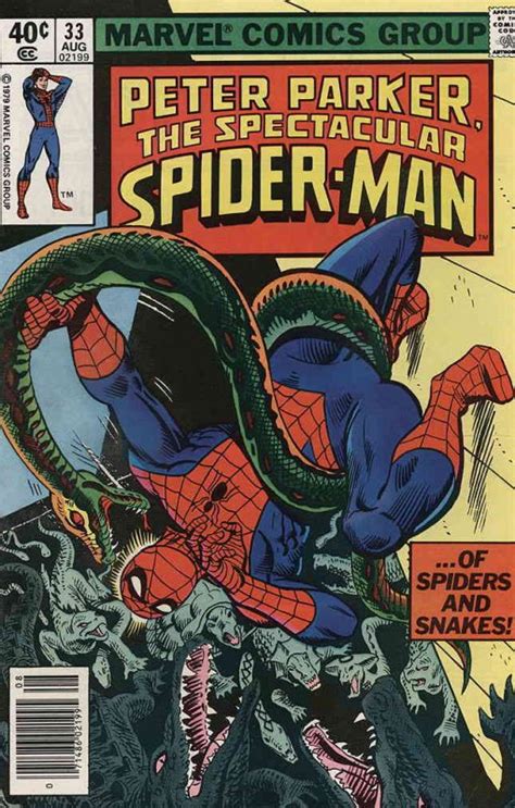 Spectacular Spider Man The 33 Newsstand VG Marvel Low Grade