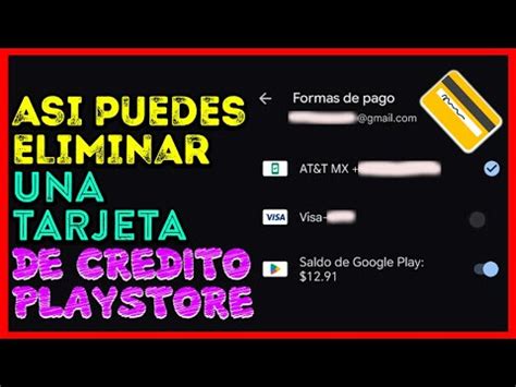 C Mo Eliminar Una Tarjeta De Cr Dito De Formas De Pago En La Tienda De