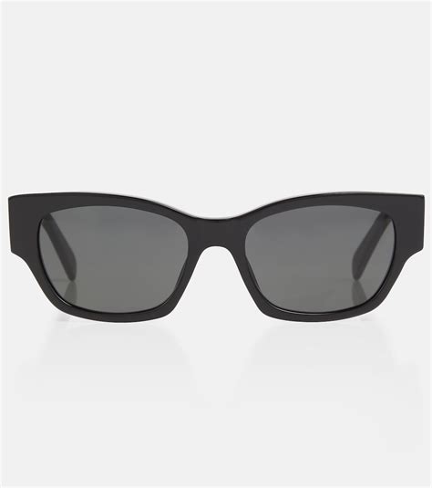 Cat Eye Sunglasses In Black Celine Eyewear Mytheresa