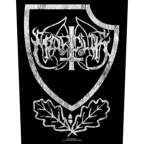 Back Patch Sau Petic Textil MARDUK Panzer Crest Patch Uri Rock