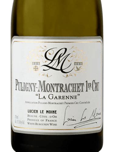 Lucien Le Moine Puligny Montrachet 1er Cru La Garenne Vivino Brasil