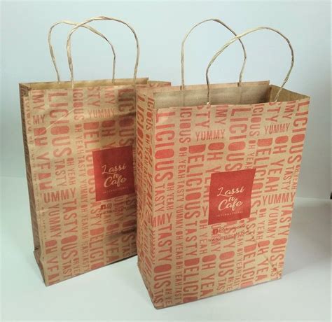 Printed Brown Kraft Paper Grocery Bag Capacity 2kg At Rs 4 Piece In