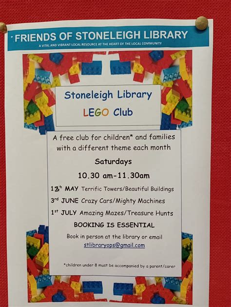 Epsom And Ewell Families Stoneleigh Library Lego Club