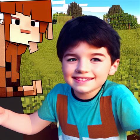 Krea Ai Minecraft Kid In Real Life K K Uhd Realisti