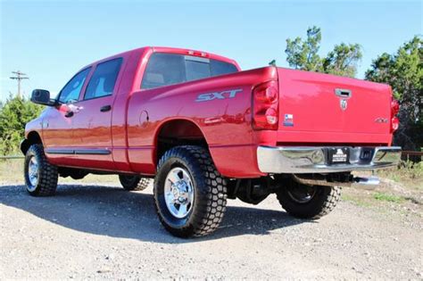 6 Speed 2008 Dodge Ram 2500 Slt 4x4 Mega Cab Tx Truck Iron Cross For Sale In Liberty Hill