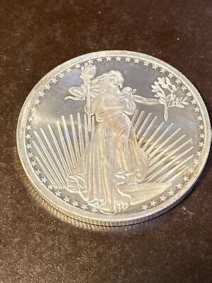 1 Oz Saint Gaudens Silver Round SilverTowne EBay