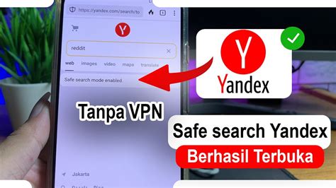 Yandex Masih Muncul "Safe search mode enabled" Gunakan Cara Ini Tanpa ...