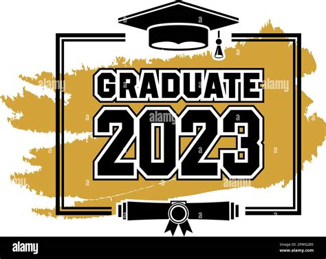 2023 Class Congrats Graduates The Concept Of Decorate Congratulation