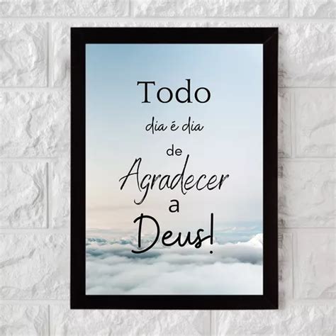 Frases Bíblicas Religião Frases Quadro C Moldura 33x24cm Mercadolivre