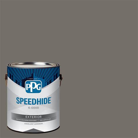 SPEEDHIDE 1 Gal Artillery PPG1008 6 Semi Gloss Exterior Paint PPG1008