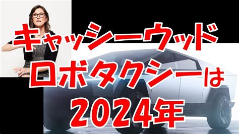 【テスラ】2024年ロボタクシー始動！！！！ キャッシーウッドの強気予想 イーロン・マスクの狙いとは？ Tesla テスラ テスラ株 イーロンマスク Elonmusk Youtube