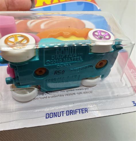 Hot Wheels Donut Drifter Orange Treasure Hunt Set Of Ebay