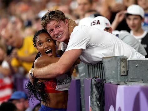 Tara Davis Woodhall And Hunter Woodhall Met On The Track Field In High