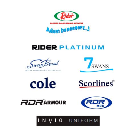 Garment Brands - Rider Group